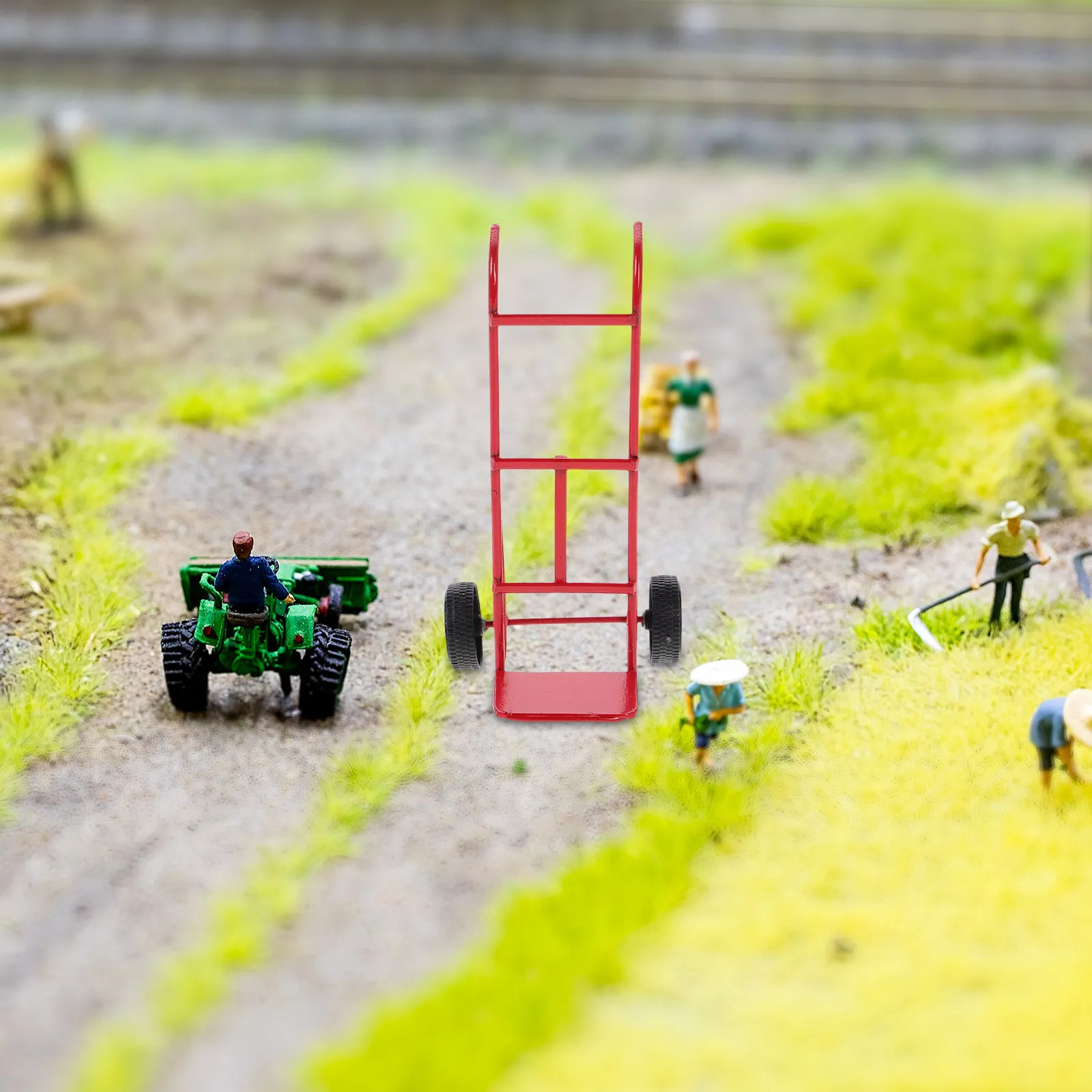 Miniature Metal Hand Truck Realistic Push Pull Cart Scene Prop Diorama Display Cargo Transport Miniature Prop Truck
Miniature Metal Hand Truck Realistic Push Pull Cart Scene Prop Diorama Display Cargo Transport Miniature Prop Truck