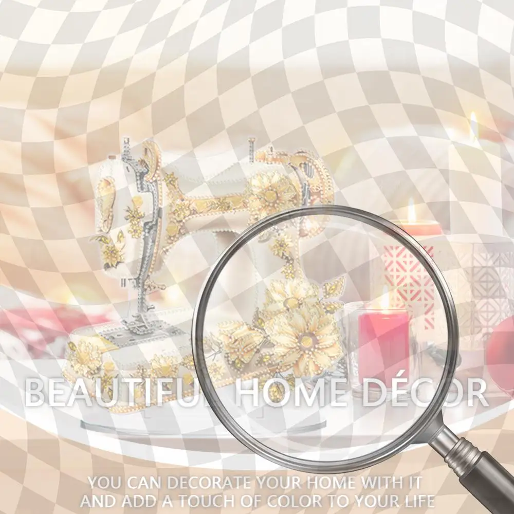 Double Sided Special Shaped Blossoms Sewing Machine Diamond Painting Desktop Decor Diamond Painting Ornament Kits for Home Decor
Double Sided Special Shaped Blossoms Sewing Machine Diamond Painting Desktop Decor Diamond Painting Ornament Kits for Home Decor