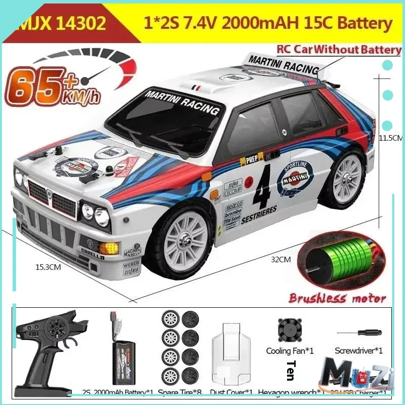 MJX Hyper Go 14302 1/14 4WD Бесщеточный радиоуправляемый автомобиль 65 км/ч Бесщеточный 2,4G Автомобиль с дистанционным управлением Внедорожные высокоскоростные радиоуправляемые автомобили Игрушка
MJX Hyper Go 14302 1/14 4WD Бесщеточный радиоуправляемый автомобиль 65 км/ч Бесщеточный 2,4G Автомобиль с дистанционным управлением Внедорожные высокоскоростные радиоуправляемые автомобили Игрушка