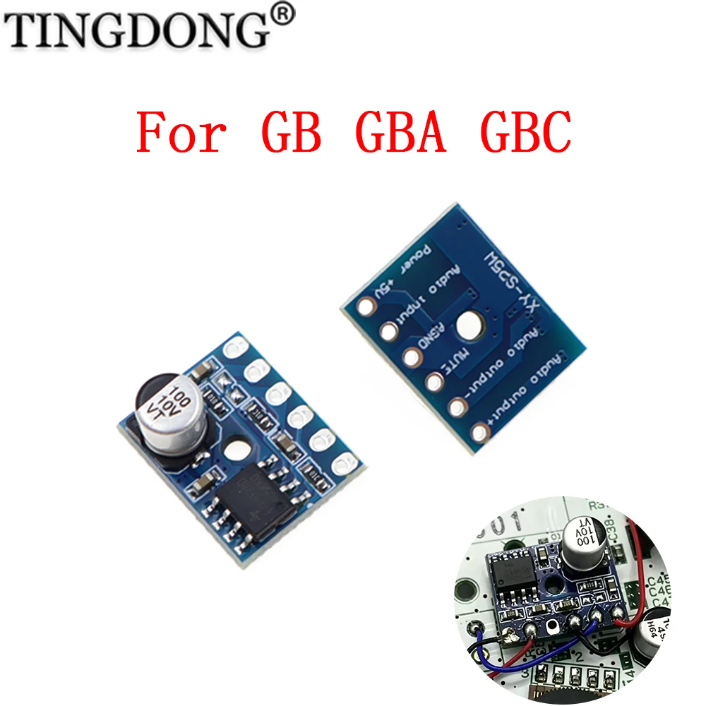 Super Mini Digital Amplifier Board Volume Up Module No Need to Cut Shell for GBC GBA
Super Mini Digital Amplifier Board Volume Up Module No Need to Cut Shell for GBC GBA