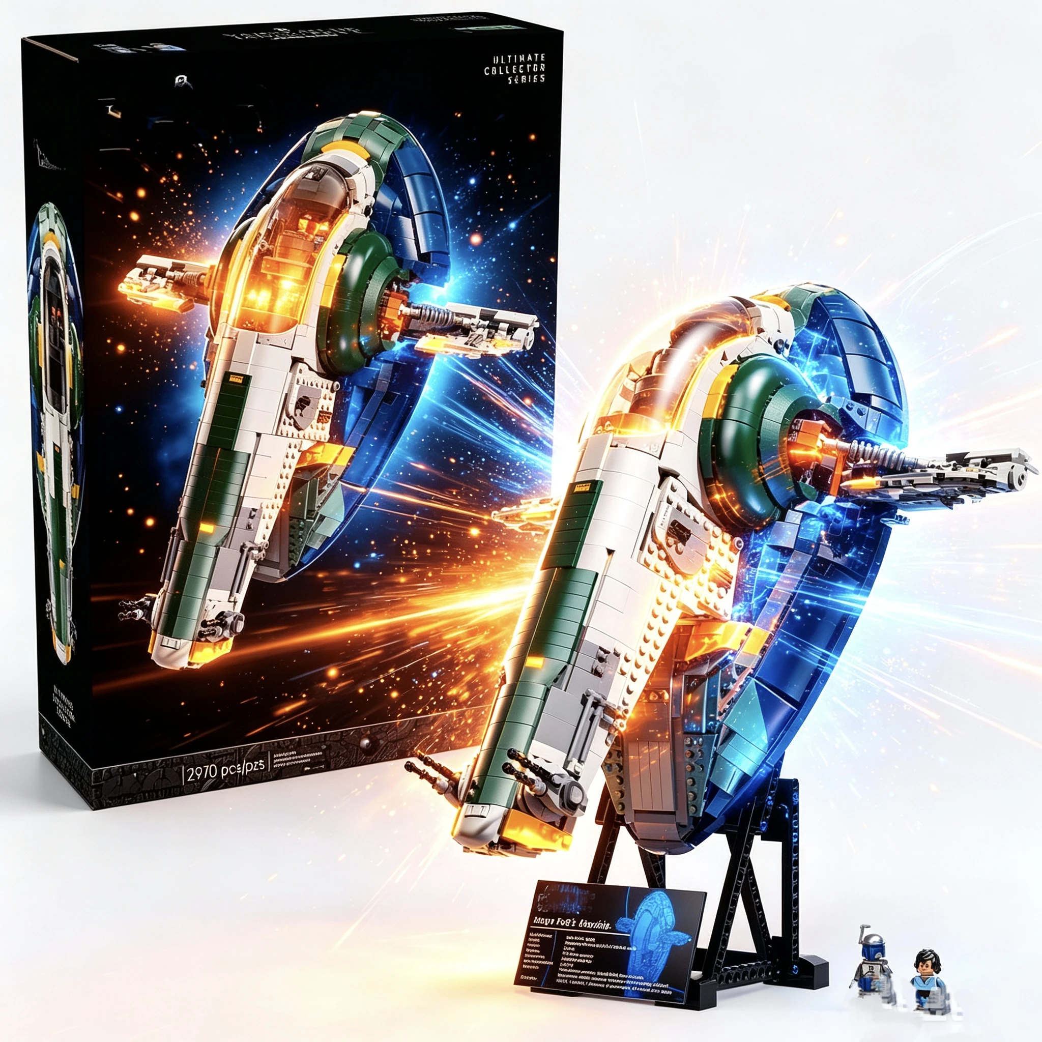 2026 NEW Compatible 75409 Firespray-Class Starship UCS Star Battle Jango Building Blocks Bricks 2970pcs Toy Gift For Kid&Adult
2026 NEW Compatible 75409 Firespray-Class Starship UCS Star Battle Jango Building Blocks Bricks 2970pcs Toy Gift For Kid&Adult