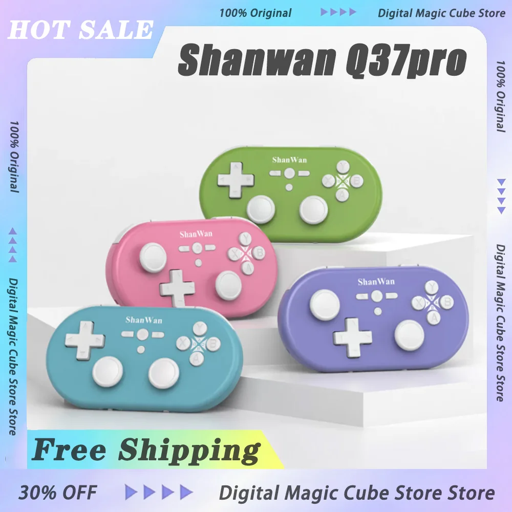 Shanwan Q37pro Upgraded Mini Gaming Controller Portable Dual Hall Wireless Android Pc Can Be Used As Mouse Keyboard Gifts
Shanwan Q37pro Upgraded Mini Gaming Controller Portable Dual Hall Wireless Android Pc Can Be Used As Mouse Keyboard Gifts
