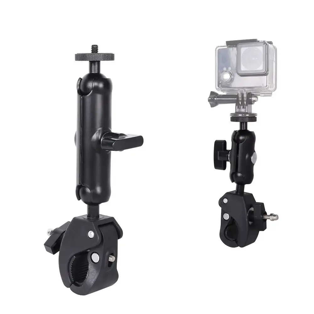360° Rotating Action Camera Stand S/M/L Universal Rearview Mirror Bracket Sturdy Black Mobile Phone Clamp Microphone Accessories
360° Rotating Action Camera Stand S/M/L Universal Rearview Mirror Bracket Sturdy Black Mobile Phone Clamp Microphone Accessories