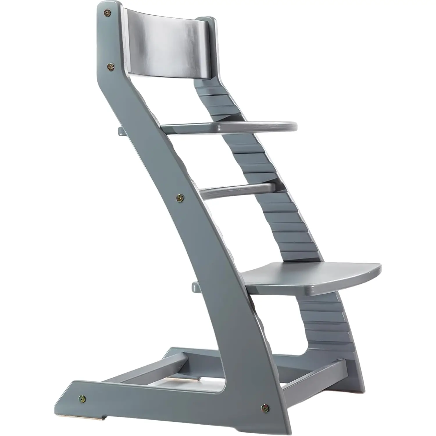 Grey Wooden High Chair For Toddlers Grow With Me Adjustable Convertible Seat For Kitchens European Style
Grey Wooden High Chair For Toddlers Grow With Me Adjustable Convertible Seat For Kitchens European Style