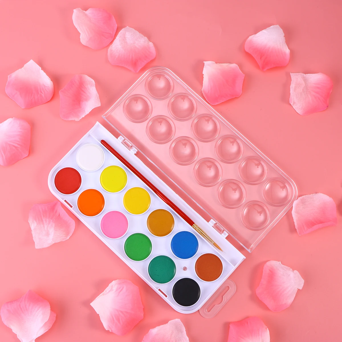 12 Watercolor Paints Set Vibrant Colors Student Beginner Arts Crafts Projects Safe Kids Art Supplies Watercolor Kit
12 Watercolor Paints Set Vibrant Colors Student Beginner Arts Crafts Projects Safe Kids Art Supplies Watercolor Kit