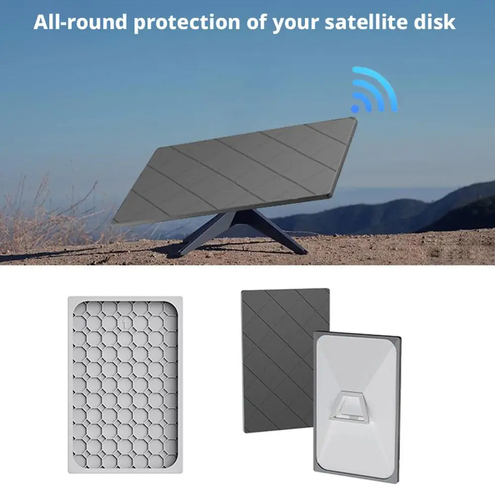 Аксессуары для Starlink GEN 3, противоударный защитный чехол, силиконовый защитный чехол для антенны, защита от царапин для Starlink GEN 3 Prot
Аксессуары для Starlink GEN 3, противоударный защитный чехол, силиконовый защитный чехол для антенны, защита от царапин для Starlink GEN 3 Prot