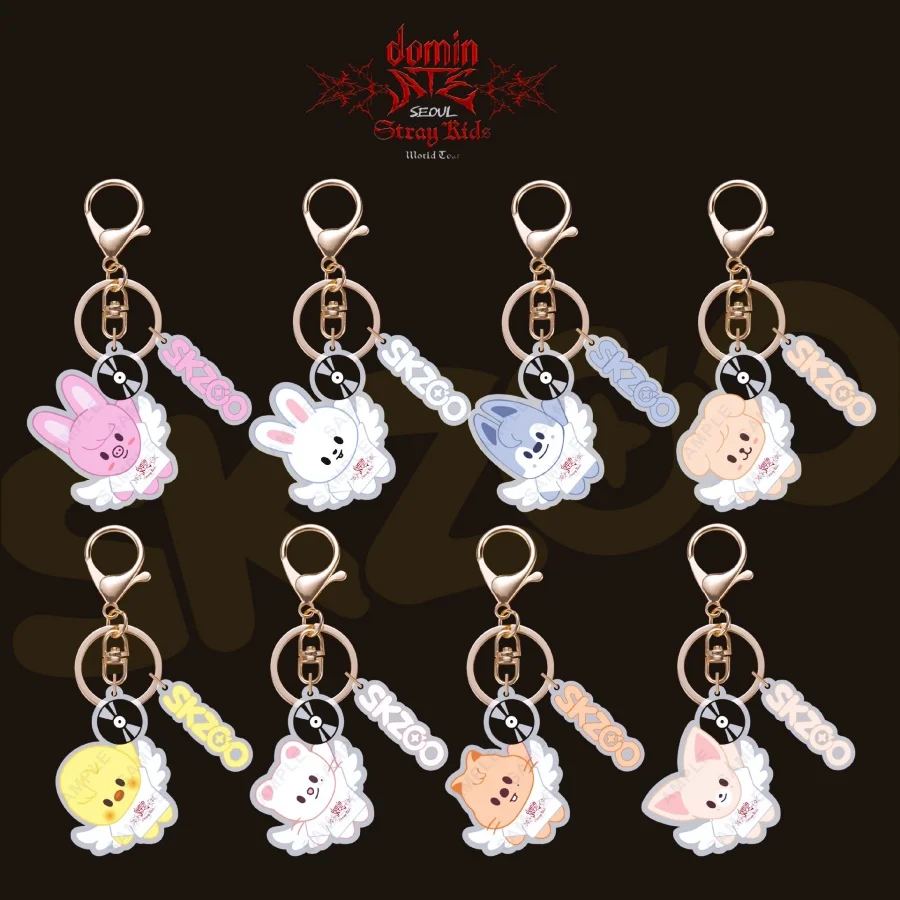 SKZOO acrylic keychain, Gold Angel Wings cartoon keychain suitable for fans to use and give gifts Perfect for attaching to a bag
SKZOO acrylic keychain, Gold Angel Wings cartoon keychain suitable for fans to use and give gifts Perfect for attaching to a bag