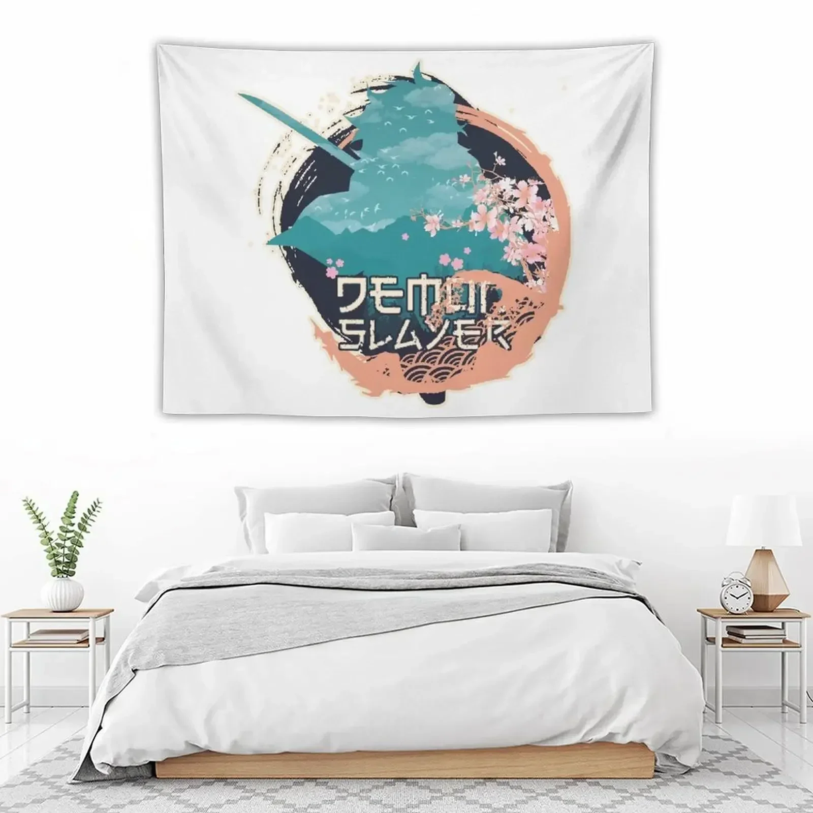 Demonic Anime Logo Tapestry Decoration Aesthetic Wall Hanging Wall Bed Room Decoration Room Decor Korean Style Tapestry
Demonic Anime Logo Tapestry Decoration Aesthetic Wall Hanging Wall Bed Room Decoration Room Decor Korean Style Tapestry