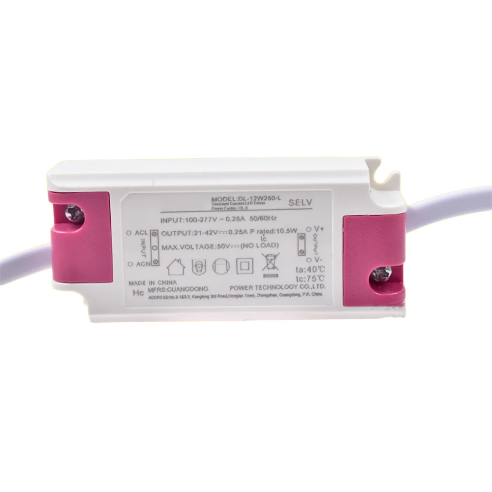 LED POWER SUPPLY DL-12W250-L DL-12W300-L DL-12W600-L For DONE LED driver power rectifier
LED POWER SUPPLY DL-12W250-L DL-12W300-L DL-12W600-L For DONE LED driver power rectifier