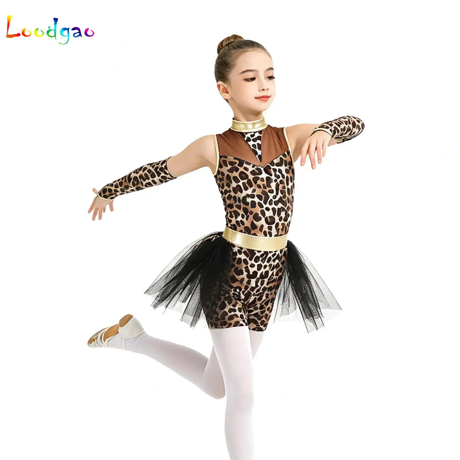 Kids Girls Cave Costume Ballet Gymnastics Leotards Dance Unitard Tutu Skirt Leopard Gym Jumpsuit Stage Performance Costume
Kids Girls Cave Costume Ballet Gymnastics Leotards Dance Unitard Tutu Skirt Leopard Gym Jumpsuit Stage Performance Costume