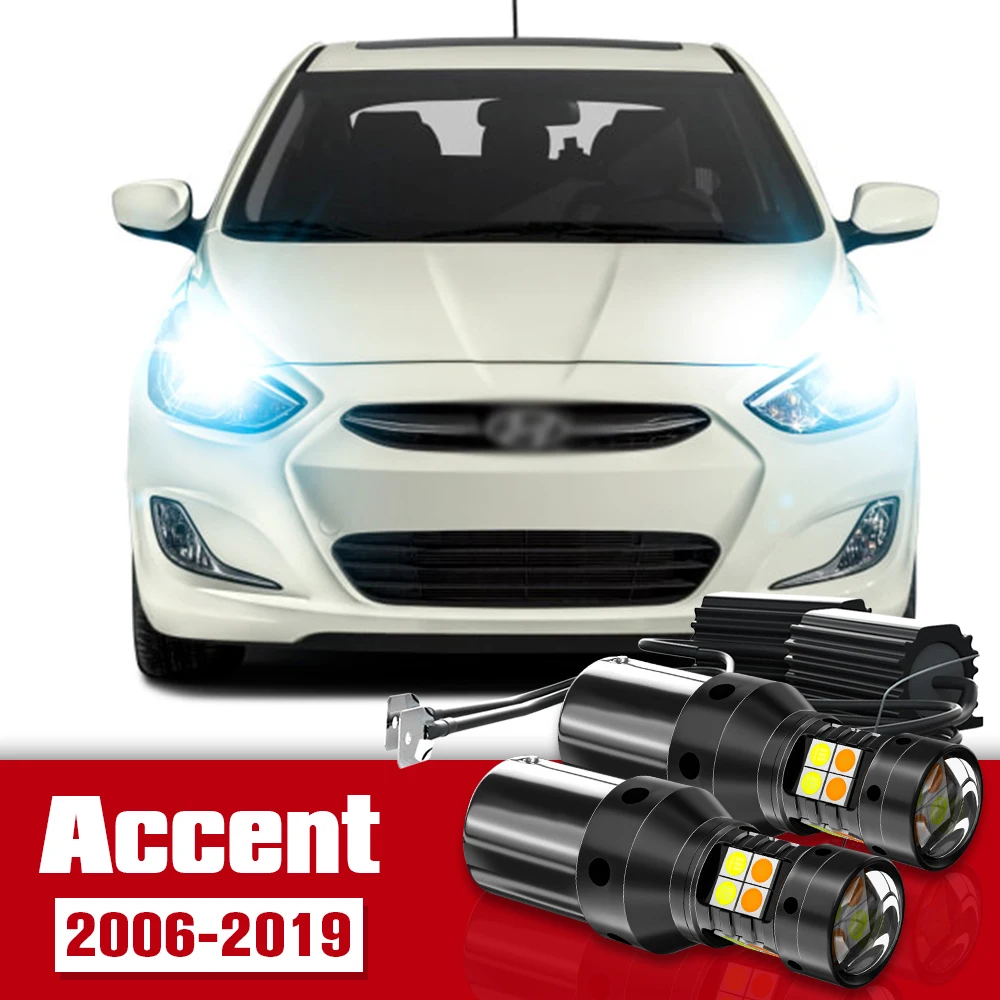 2pcs LED Accessories Dual Mode Turn Signal+Daytime Running Light DRL For Hyundai Accent 3 4 5 2006-2019 2010 2011 2012 2017 2018
2pcs LED Accessories Dual Mode Turn Signal+Daytime Running Light DRL For Hyundai Accent 3 4 5 2006-2019 2010 2011 2012 2017 2018