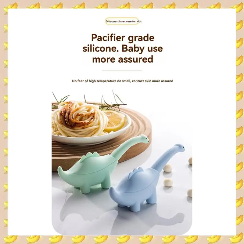 A45U Dinosaur Shaped Infant Food Feeding Spoon Fork Child Baby Cartoon Stainless Steel Tableware Set Utensil
A45U Dinosaur Shaped Infant Food Feeding Spoon Fork Child Baby Cartoon Stainless Steel Tableware Set Utensil