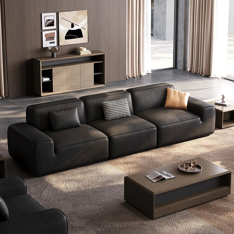 , Business-Style, Simple Modern, Reception Room, High-End Leisure, Genuine Leather Office Sofa And Coffee Table S
, Business-Style, Simple Modern, Reception Room, High-End Leisure, Genuine Leather Office Sofa And Coffee Table S
