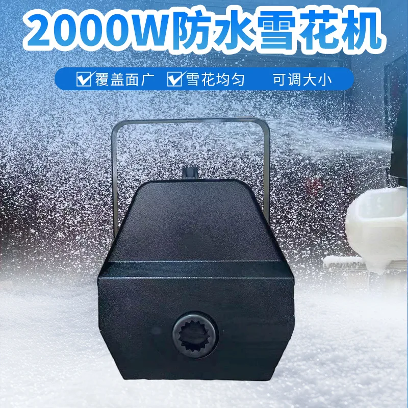 2000W Waterproof Snowflake Machine Wedding Snow Making Machine Christmas Special Effect Props Artificial Simulation Snow Sprayer
2000W Waterproof Snowflake Machine Wedding Snow Making Machine Christmas Special Effect Props Artificial Simulation Snow Sprayer