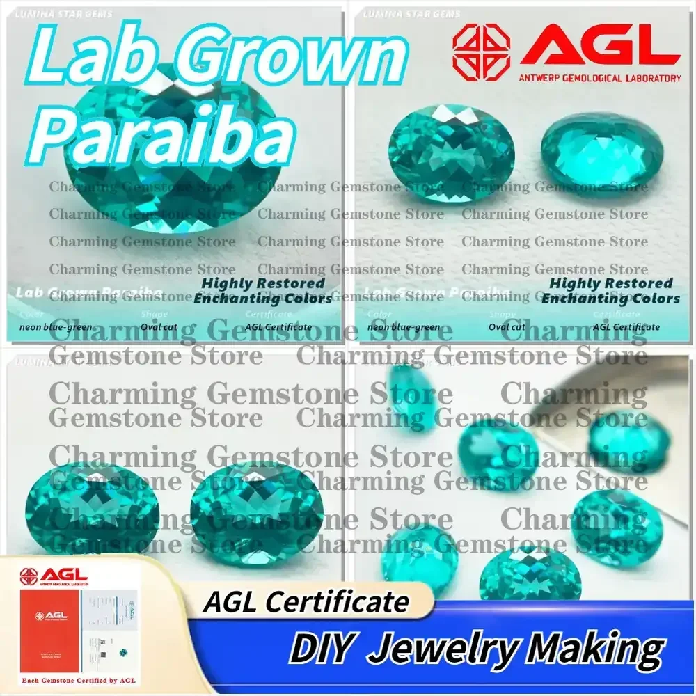 Lab Grown Paraiba Tourmaline Oval Cut Neon Blue Synthetic Gemstone Loose for Jewelry Making Customizable AGL Certified for
Lab Grown Paraiba Tourmaline Oval Cut Neon Blue Synthetic Gemstone Loose for Jewelry Making Customizable AGL Certified for