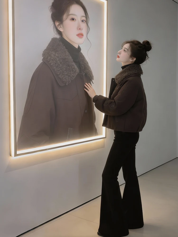 Женская модная зимняя верхняя одежда Sli Warmth: теплая, красивая, пуховая, хлопковая, свободного кроя, в корейском стиле, для повседневной носки
Женская модная зимняя верхняя одежда Sli Warmth: теплая, красивая, пуховая, хлопковая, свободного кроя, в корейском стиле, для повседневной носки