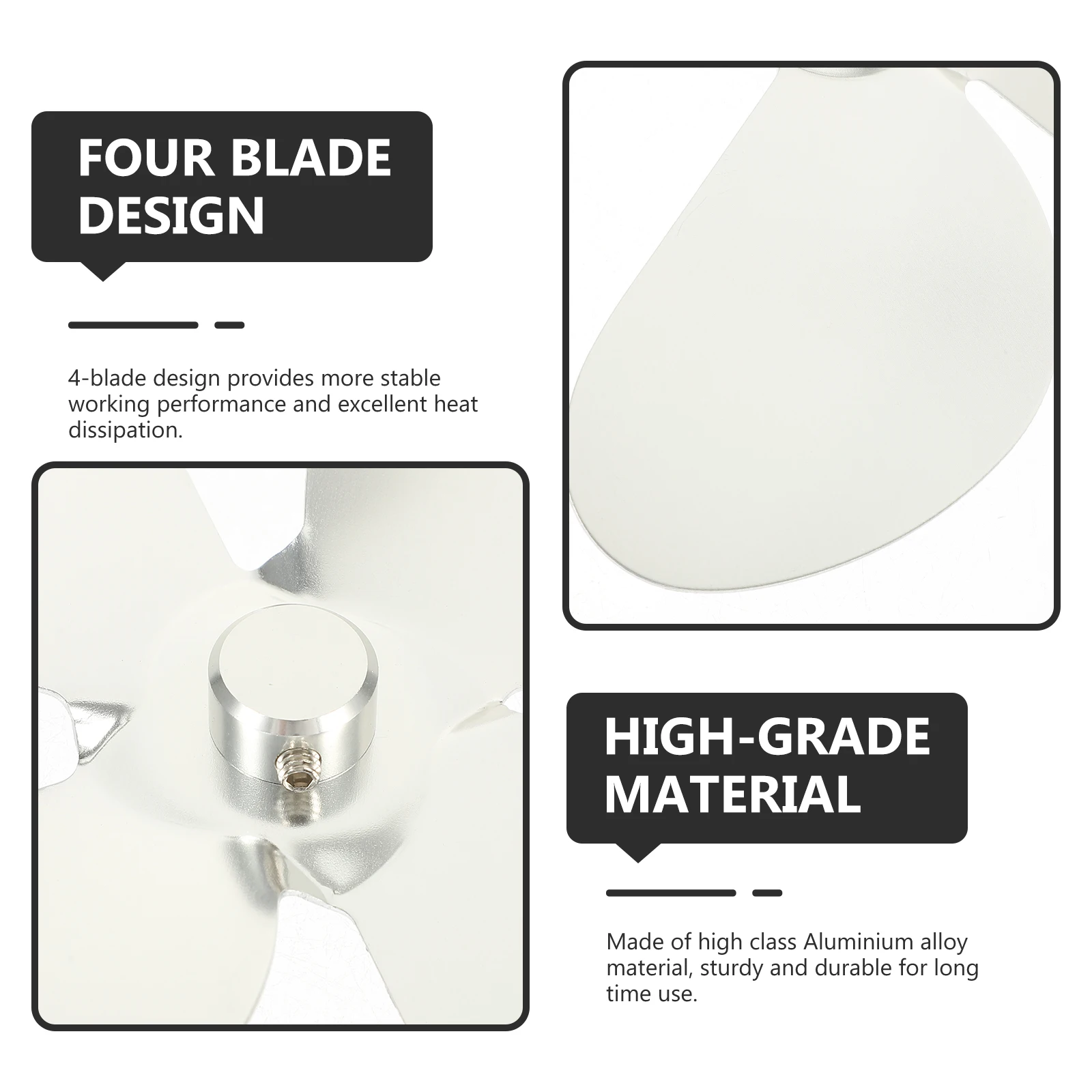 Aluminium Fireplace Fan Blade Stove Part Home Accessory Small Burner Supplies Household Metal Replacement Efficient
Aluminium Fireplace Fan Blade Stove Part Home Accessory Small Burner Supplies Household Metal Replacement Efficient