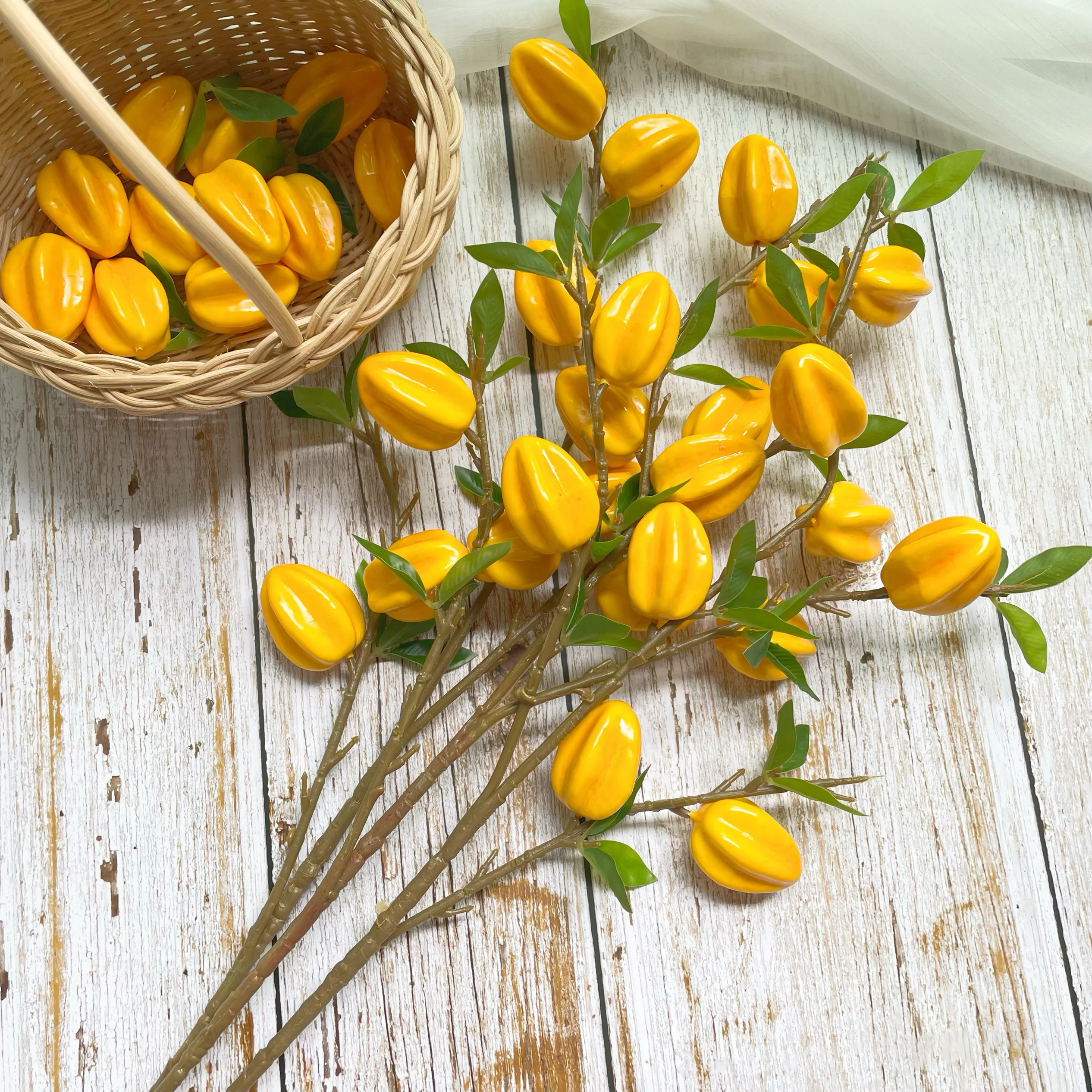 Simulating Star Fruit Cuttings Home Decoration Shooting Props Artificial Fruit Flower Arrangement Christmas Decorations
Simulating Star Fruit Cuttings Home Decoration Shooting Props Artificial Fruit Flower Arrangement Christmas Decorations