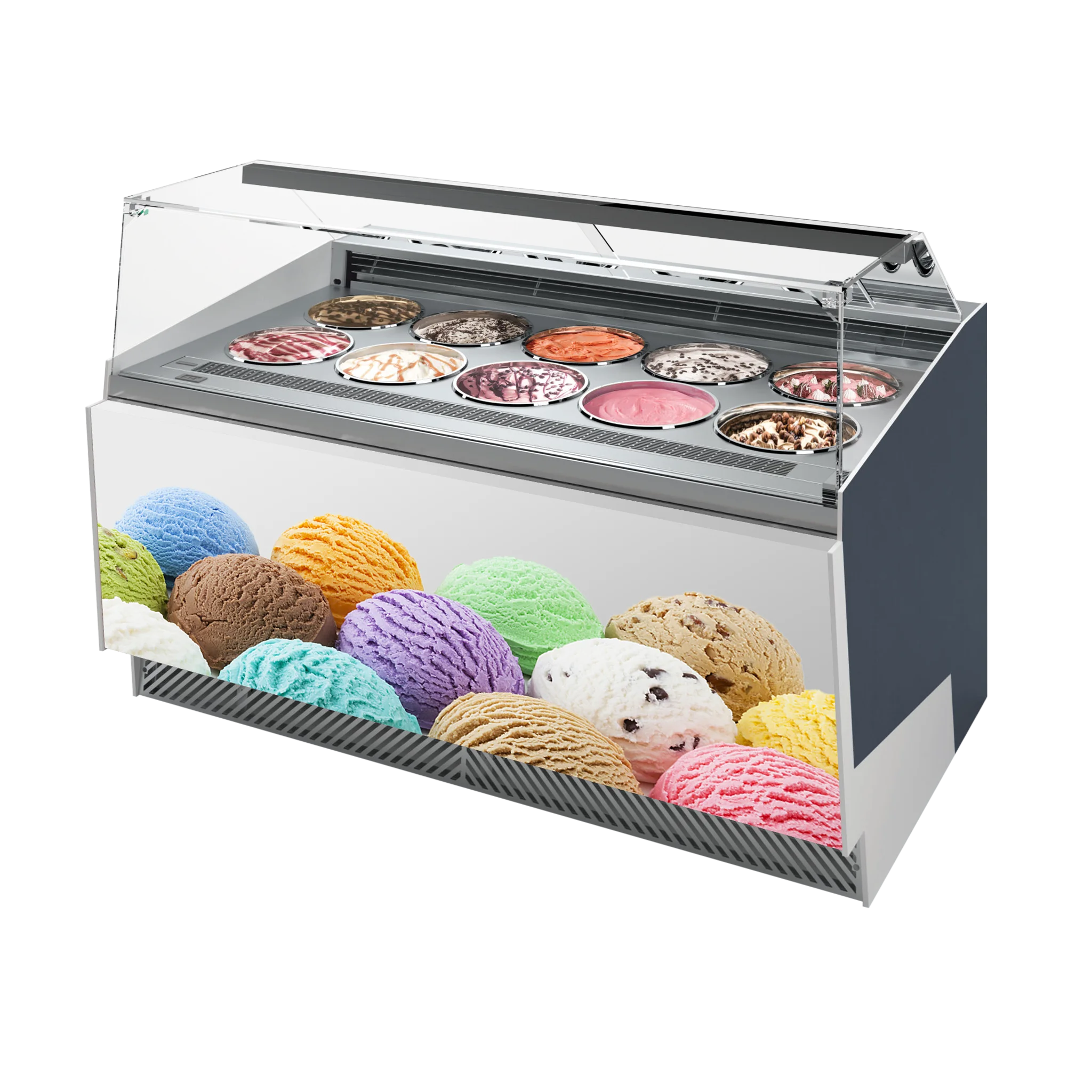 Морозильная камера для мороженого pozzetti gelato в традиционном итальянском стиле
Морозильная камера для мороженого pozzetti gelato в традиционном итальянском стиле