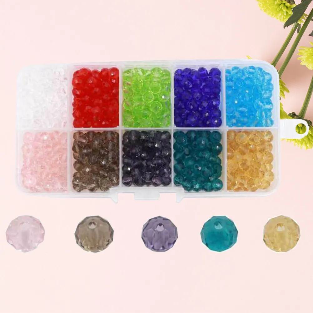 500Pcs 10 Colors Crystal Flat Glass Beads 6Mm Jewelry Making DIY Spacer Beads for Bracelet Necklace Dress Decoration Craft Gift
500Pcs 10 Colors Crystal Flat Glass Beads 6Mm Jewelry Making DIY Spacer Beads for Bracelet Necklace Dress Decoration Craft Gift