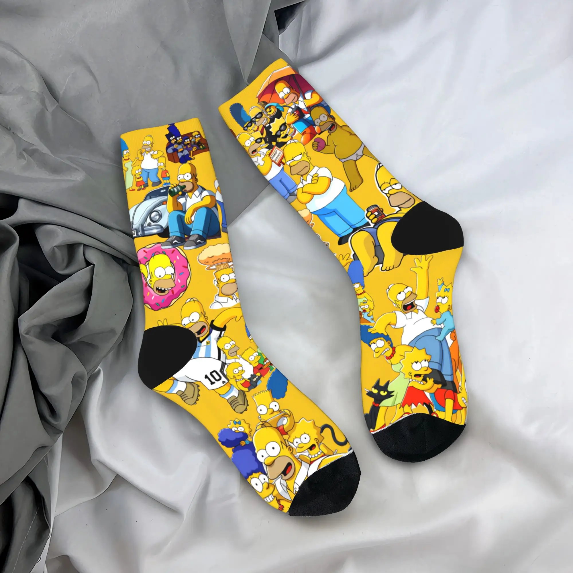Homer S-Simpsons Funny Scenes Collage Socks Printed Stockings Anti-Slip Men Socks High Quality Autumn Harajuku Climbing Socks
Homer S-Simpsons Funny Scenes Collage Socks Printed Stockings Anti-Slip Men Socks High Quality Autumn Harajuku Climbing Socks