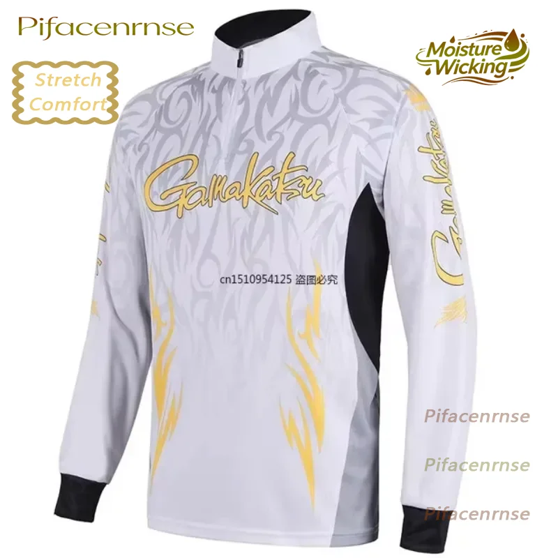 New Summer Outdoor Sports Fishing Sunscreen Long-sleeved Sweat-absorbent Quick-drying Fishing Clothing Hiking Shirt
New Summer Outdoor Sports Fishing Sunscreen Long-sleeved Sweat-absorbent Quick-drying Fishing Clothing Hiking Shirt