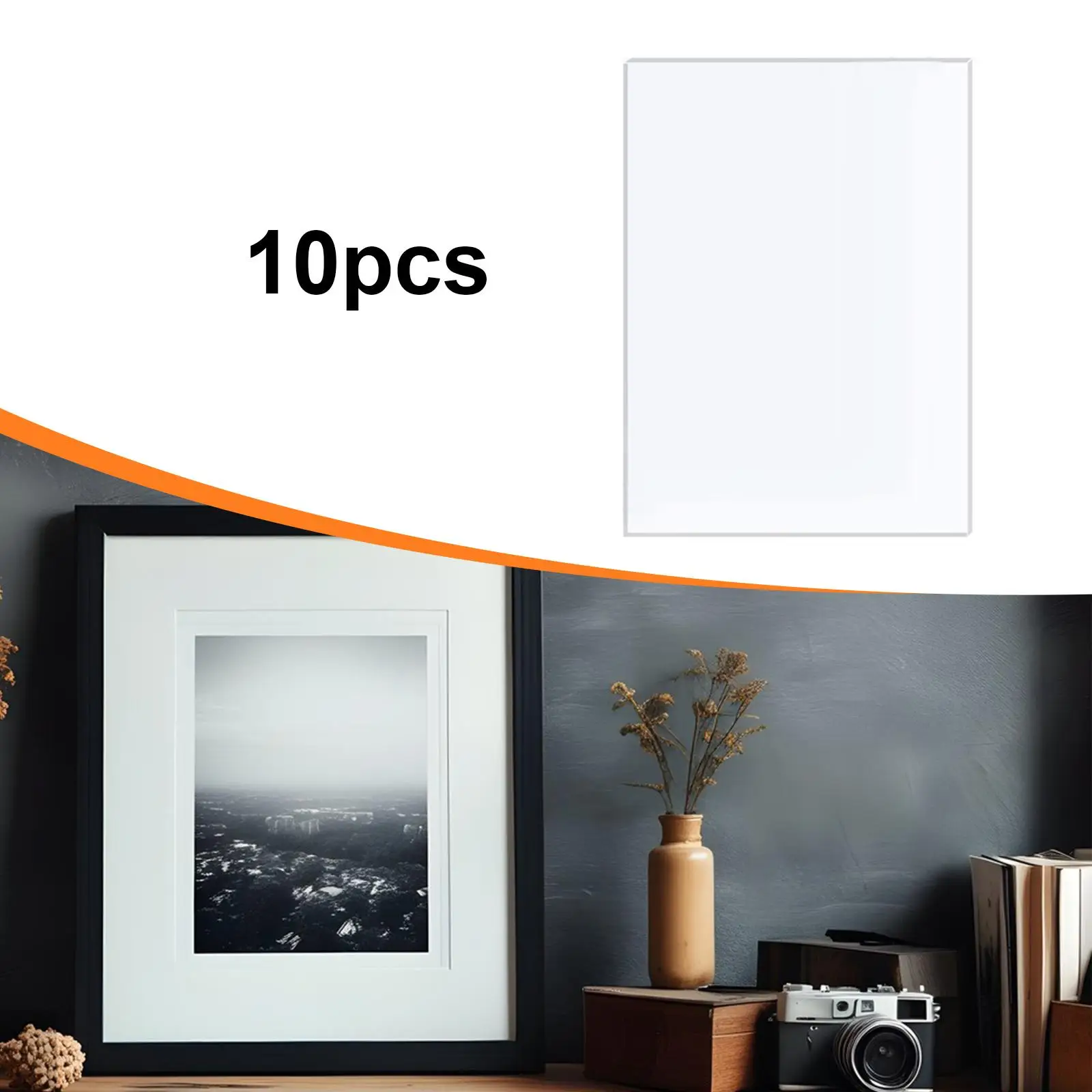 Clear Acrylic Sheets Versatile Picture Frame Panels Transparent Display Boards DIY Craft Replacement for Home Tabletop
Clear Acrylic Sheets Versatile Picture Frame Panels Transparent Display Boards DIY Craft Replacement for Home Tabletop