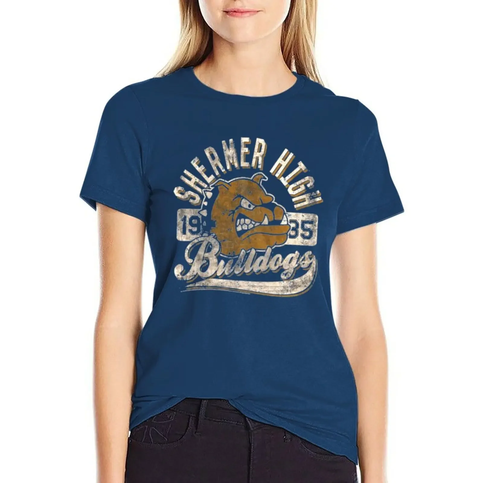 The Breakfast Club - Shermer High T-shirt summer tops summer top plain t shirts for Women
The Breakfast Club - Shermer High T-shirt summer tops summer top plain t shirts for Women