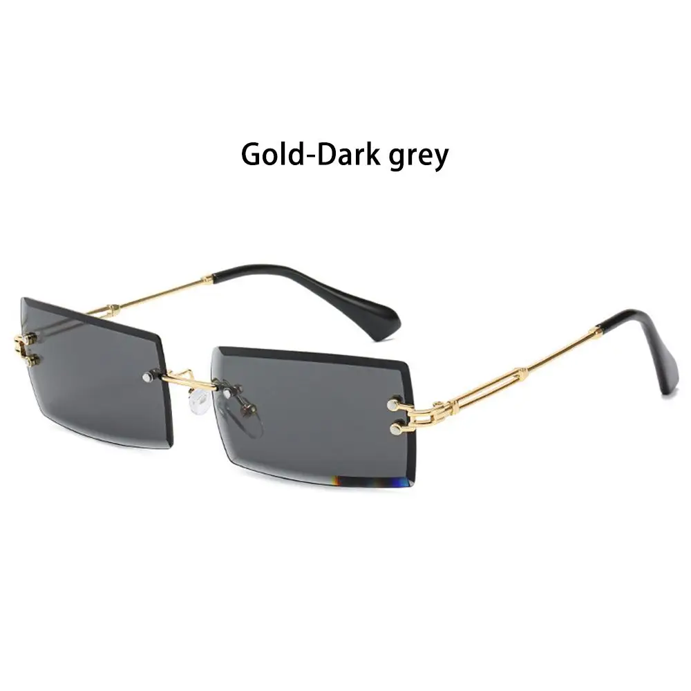 Fashion Rimless Sunglasses Women 2020 Trendy Small Rectangle Sun Glasses Traveling Style UV400 Shades for Men and Women Eyewear
Fashion Rimless Sunglasses Women 2020 Trendy Small Rectangle Sun Glasses Traveling Style UV400 Shades for Men and Women Eyewear