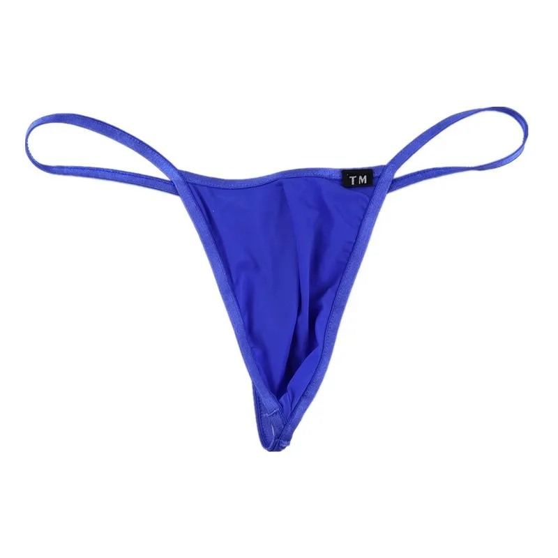 Men's Ice Silk G-String Thong Low Waist Half Stitched Pouch High Elastic Breathable Sexy Underwear
Men's Ice Silk G-String Thong Low Waist Half Stitched Pouch High Elastic Breathable Sexy Underwear