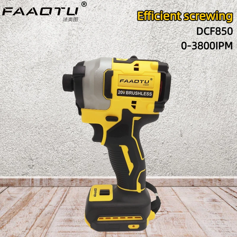 FAAOTU DCD850 Бесщеточная аккумуляторная электрическая дрель 20 В Ударная отвертка Многофункциональный ручной инструмент Подходит для батарей Dewalt
FAAOTU DCD850 Бесщеточная аккумуляторная электрическая дрель 20 В Ударная отвертка Многофункциональный ручной инструмент Подходит для батарей Dewalt