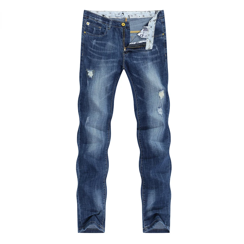 Jeans Men Slim Fit Blue Summer Thin Ripped Jeans Men Streetwear Hip Hop Denim Pants Men's Clothes Wholesale Dropshipping
Jeans Men Slim Fit Blue Summer Thin Ripped Jeans Men Streetwear Hip Hop Denim Pants Men's Clothes Wholesale Dropshipping