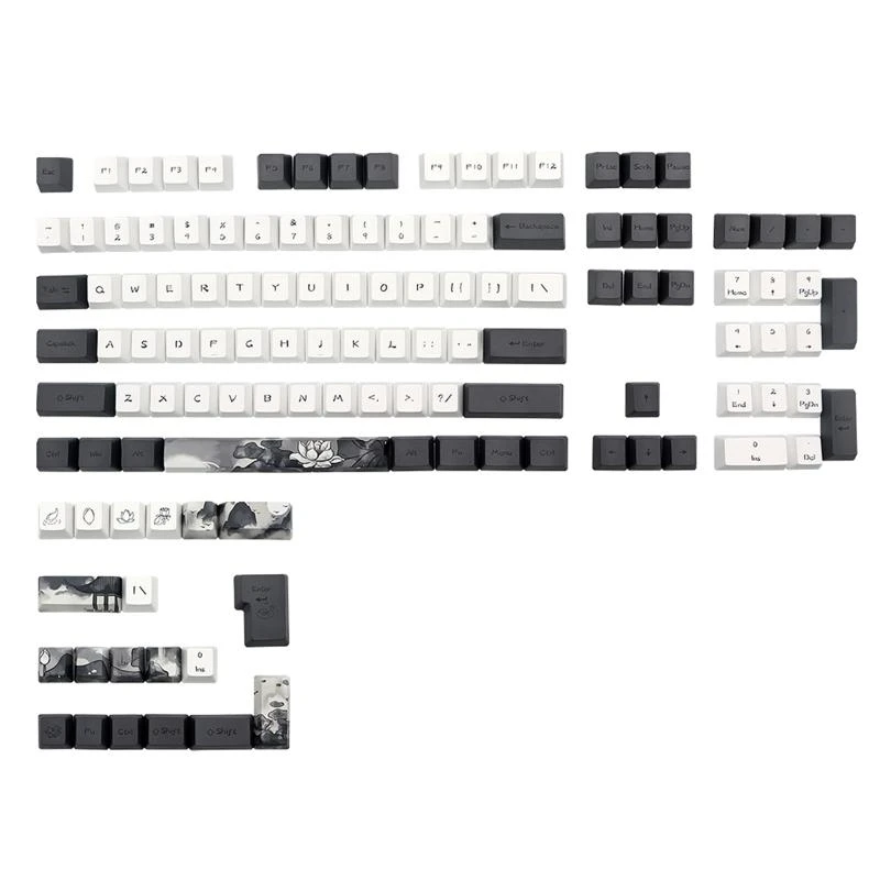 62ka Lotus Keycap PBT Стандартный краситель процесс сублимации Keycap 124Keys OEM -профиль 6.25U Пространство для клавиатуры
62ka Lotus Keycap PBT Стандартный краситель процесс сублимации Keycap 124Keys OEM -профиль 6.25U Пространство для клавиатуры