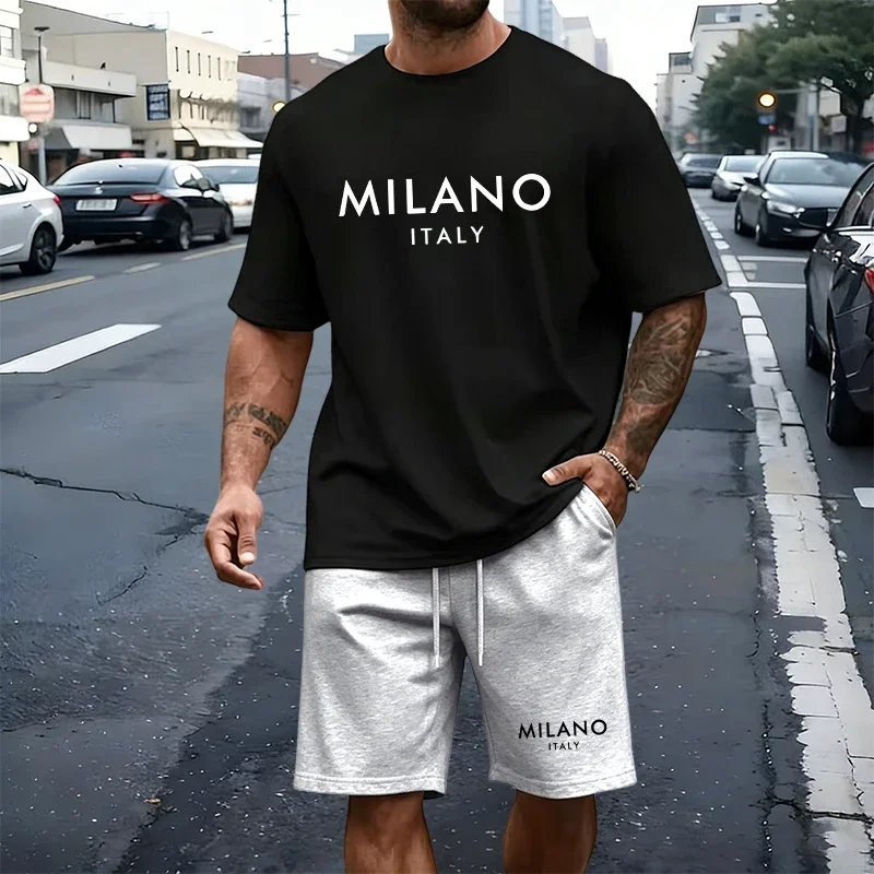 Hot Sales Mens T-Shirt Set Casual O Neck Tees Tracksuit Summer Sports Jogging Clothing Single Mix and Match Short Sleeves Shorts
Hot Sales Mens T-Shirt Set Casual O Neck Tees Tracksuit Summer Sports Jogging Clothing Single Mix and Match Short Sleeves Shorts