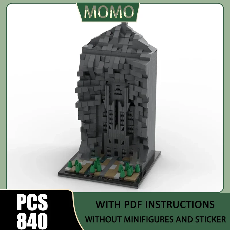 Magical Rings Moc Building Blocks Popular Movie Famous Scene Erebor Model Technology Model Bricks DIY Assembly Toys Set Gifts
Magical Rings Moc Building Blocks Popular Movie Famous Scene Erebor Model Technology Model Bricks DIY Assembly Toys Set Gifts