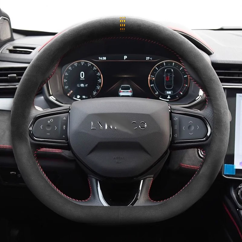 For LYNK & CO 01 02 03+ 05 06 08 07 09 Non-Slip Four Season Universal Suede Steering Wheel Cover Car Interior Modified Accessory
For LYNK & CO 01 02 03+ 05 06 08 07 09 Non-Slip Four Season Universal Suede Steering Wheel Cover Car Interior Modified Accessory