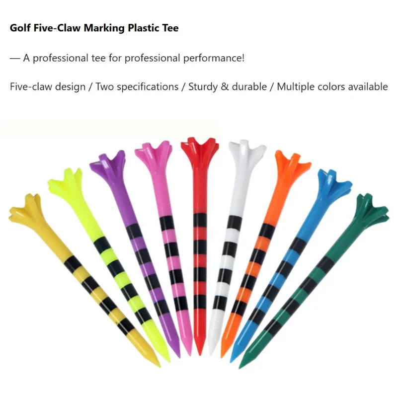 50 Pack Plastic Golf Tees Engineered to Reduce Friction & Side Spin, Unique Golf Gifts for Golfers
50 Pack Plastic Golf Tees Engineered to Reduce Friction & Side Spin, Unique Golf Gifts for Golfers