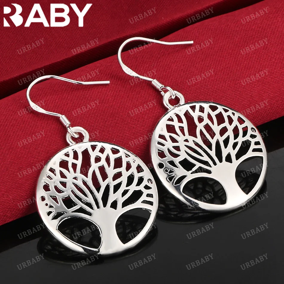 URBABY 925 Sterling Silver Earrings Flat Hollow Tree Shape Drop Earrings For Women Jewelry Fashion Party and Daily Wear
URBABY 925 Sterling Silver Earrings Flat Hollow Tree Shape Drop Earrings For Women Jewelry Fashion Party and Daily Wear