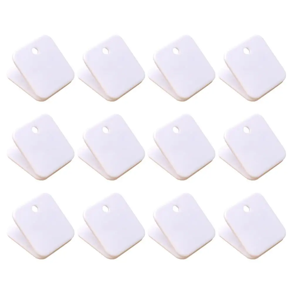 12 Pcs Square Folder Document Clips Office Supplies Paper Binder Students School Stationery Plastic File Clamps Fix Papers Notes
12 Pcs Square Folder Document Clips Office Supplies Paper Binder Students School Stationery Plastic File Clamps Fix Papers Notes