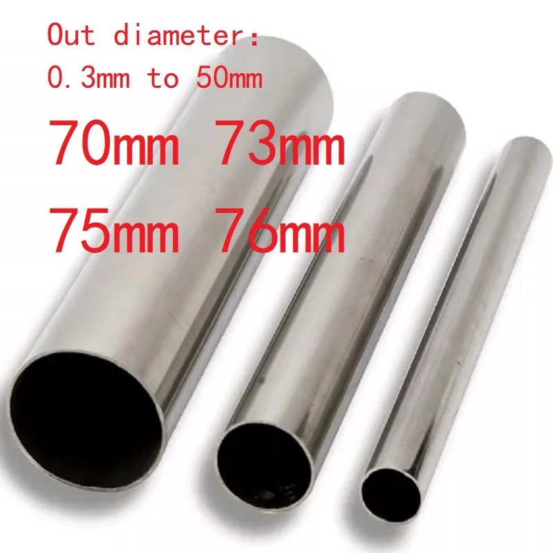 1PC 304 Stainless Steel Tube Precision Outer diameter 0.3 1 1.5 2 3 4 5 6 7 8 9 10 11 12 13 14 15-50 70 73 75 76mm Metal Pipes
1PC 304 Stainless Steel Tube Precision Outer diameter 0.3 1 1.5 2 3 4 5 6 7 8 9 10 11 12 13 14 15-50 70 73 75 76mm Metal Pipes