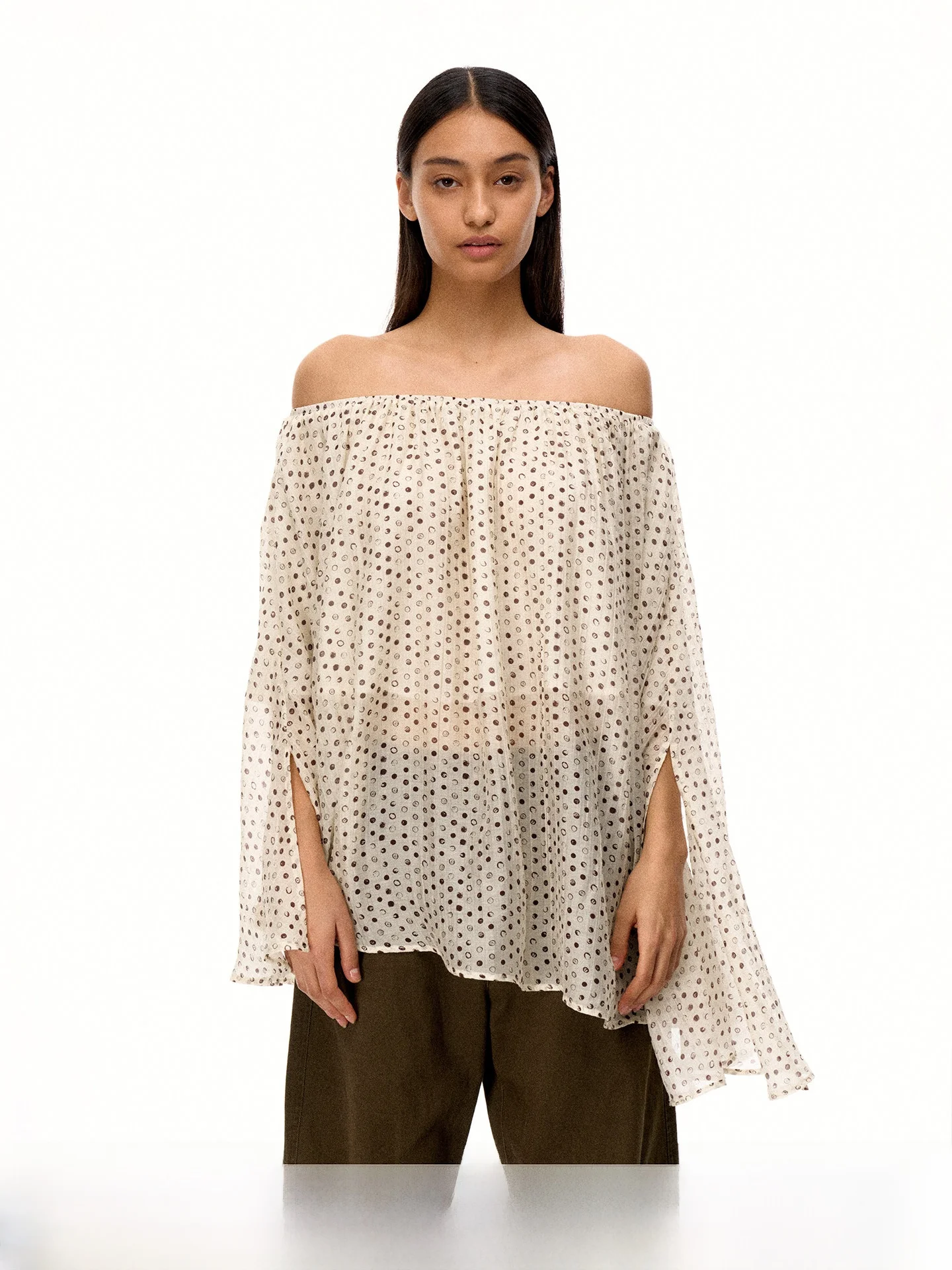 Firstfloor Silk Leopard Print Chiffon Long Sleeve Multiwear Asymmetrical Lightweight Shoulder Shawl Top Women's T-shirt
Firstfloor Silk Leopard Print Chiffon Long Sleeve Multiwear Asymmetrical Lightweight Shoulder Shawl Top Women's T-shirt
