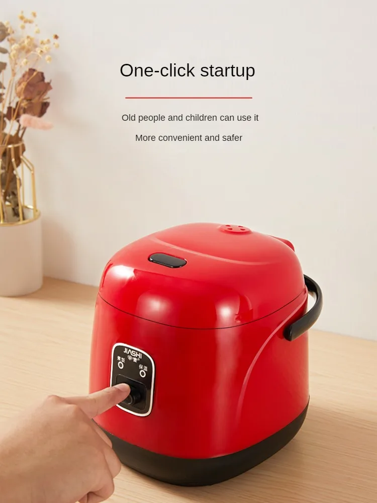 Mini rice cooker for 1 to 2 people, small rice cooker for household use, multifunctional steaming and cooking rice
Mini rice cooker for 1 to 2 people, small rice cooker for household use, multifunctional steaming and cooking rice