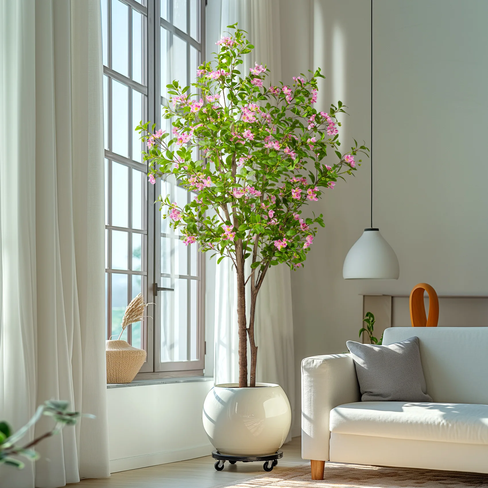Advanced simulated plant myrtle indoor living room fake tree potted plant floor decoration bionic green plant landscaping orname
Advanced simulated plant myrtle indoor living room fake tree potted plant floor decoration bionic green plant landscaping orname
