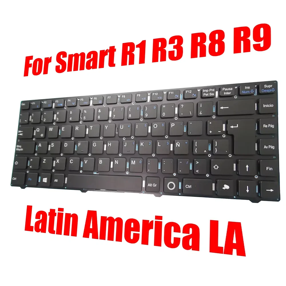 Replacement Laptop Keyboard Latin America LA For EXO For Smart R1 R3 R8 R9 R1-CN49VX R1-CN55 V3 R3-M2445 R9-CN35 R8-CE R8-CN49
Replacement Laptop Keyboard Latin America LA For EXO For Smart R1 R3 R8 R9 R1-CN49VX R1-CN55 V3 R3-M2445 R9-CN35 R8-CE R8-CN49