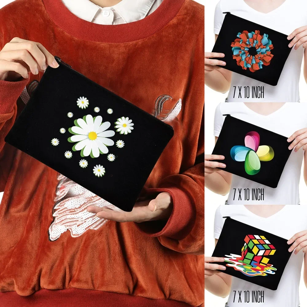 Cosmetic Bags Women Makeup Bag Beach Holiday Travel 3D Pattern Zipper Pouch Travel Toiletry Organizer Party Make Up Bag
Cosmetic Bags Women Makeup Bag Beach Holiday Travel 3D Pattern Zipper Pouch Travel Toiletry Organizer Party Make Up Bag