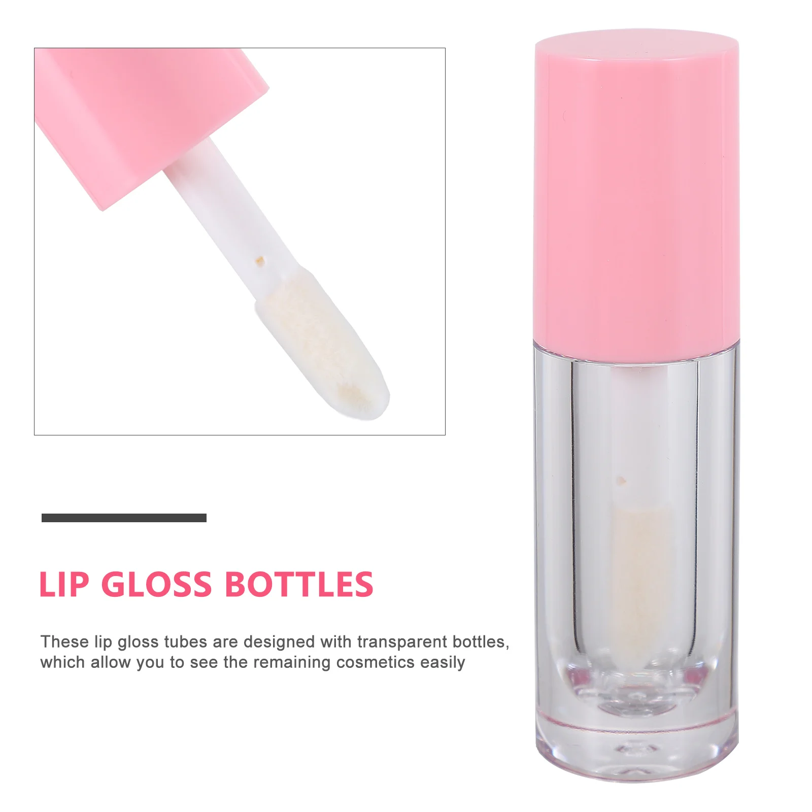 10pcs 6Ml Transparent Gloss Portable Brush Leak-Proof Durable Containers Lip Balm Bottles Liquid Blush Tubes
10pcs 6Ml Transparent Gloss Portable Brush Leak-Proof Durable Containers Lip Balm Bottles Liquid Blush Tubes