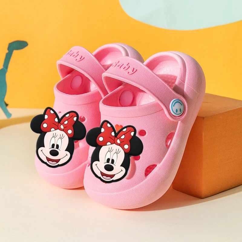 Disney Mickey Mouse Baby Slippers Summer Boys Indoor Cute Non-slip Baby Baotou Sandals Children's Cave Female Treasure
Disney Mickey Mouse Baby Slippers Summer Boys Indoor Cute Non-slip Baby Baotou Sandals Children's Cave Female Treasure