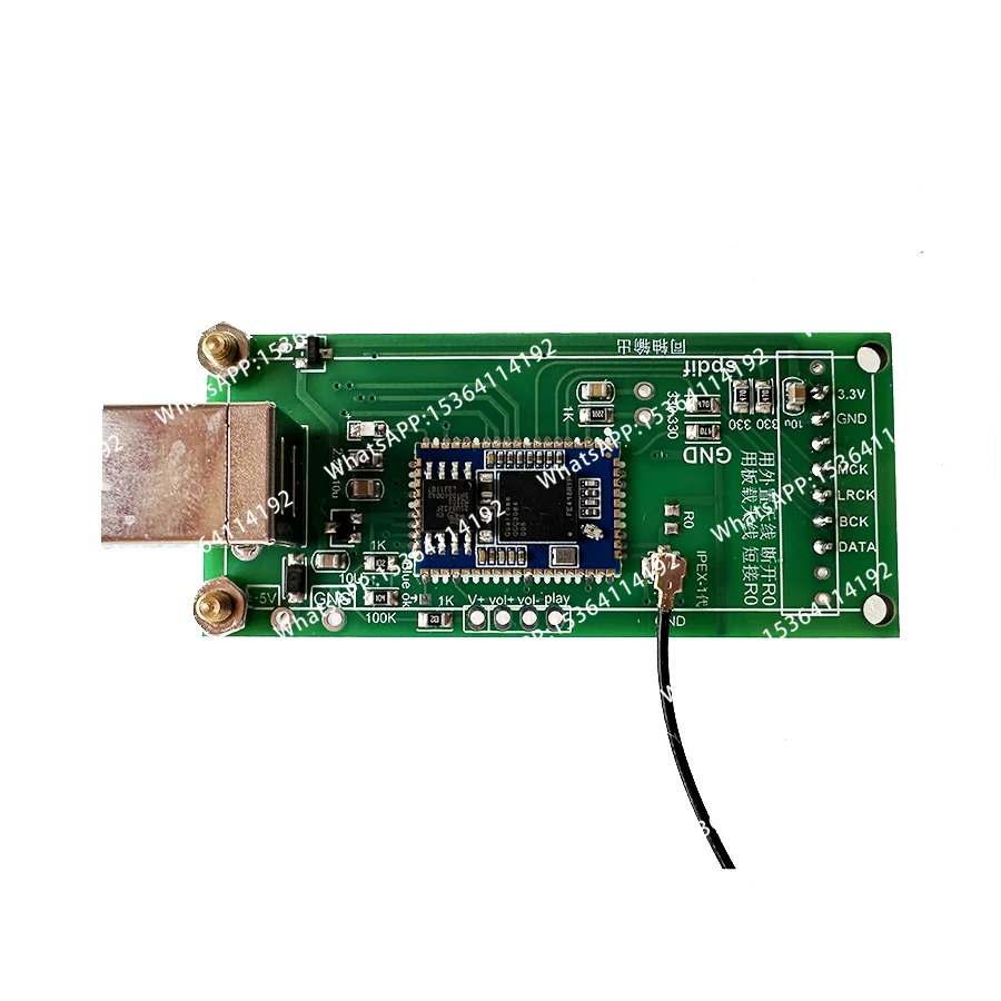 QCC3084 Bluetooth 5.4 Receiver USB Card Supports APTX-HD/LDAC Compatible with Italian Card For DAC Amplifier
QCC3084 Bluetooth 5.4 Receiver USB Card Supports APTX-HD/LDAC Compatible with Italian Card For DAC Amplifier