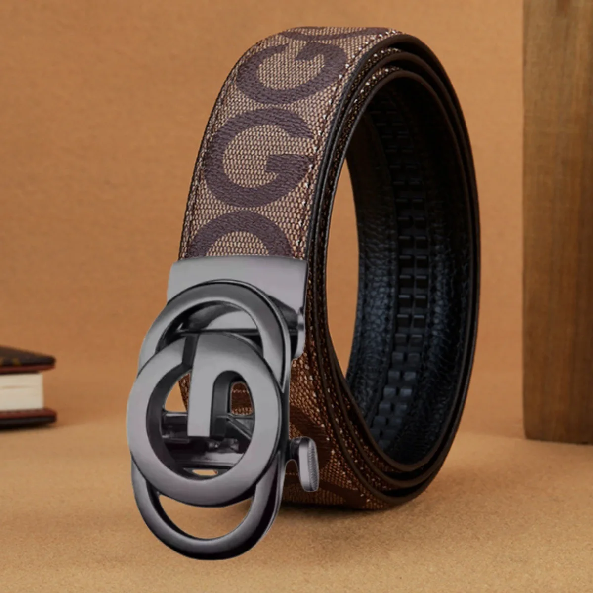 High Quality 3.5cm Leather Business Men High-Quality Designer Male Buckle Strap Jeans Accessory
High Quality 3.5cm Leather Business Men High-Quality Designer Male Buckle Strap Jeans Accessory