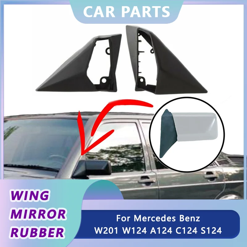 ABS Exterior Wing Rear View Mirror Rubber Seals L+R Pads LHD A1248107716 LHD for Mercedes W201 W124 A124 C124 S124 Car Accessory
ABS Exterior Wing Rear View Mirror Rubber Seals L+R Pads LHD A1248107716 LHD for Mercedes W201 W124 A124 C124 S124 Car Accessory
